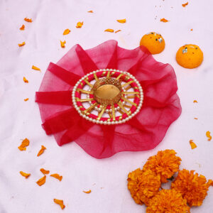 Floral Pink T-light Candle Holder