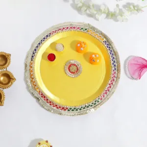 vibrant-yellow-multicolor-pooja-thali