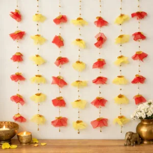 red-and-yellow-backdrops-hanging-for-pooja-decor-3-5ft-x-3ft