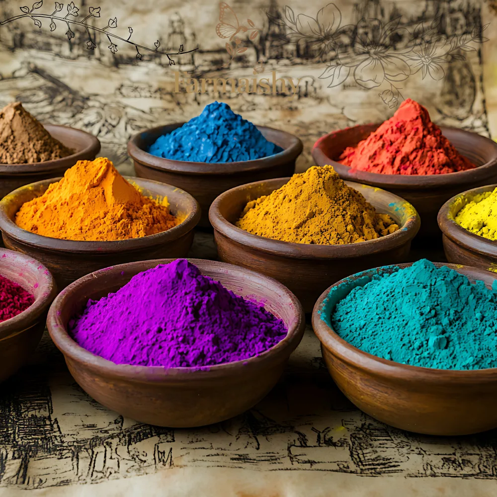 Organic holi colors for safe holi