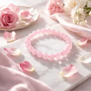 rose-quartz-beaded-bracelet